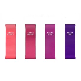 Exercise Resistance Bands for Home & Gym Workouts, Yoga, Physical Therapy, and Injury Recovery, 15, 20, 30 & 40 LB