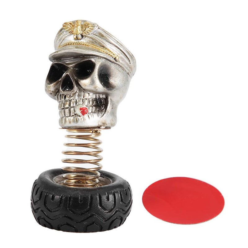 Car Dashboard Decoration,Fashion Swing Skull Style Car Interior Decoration Dashboard