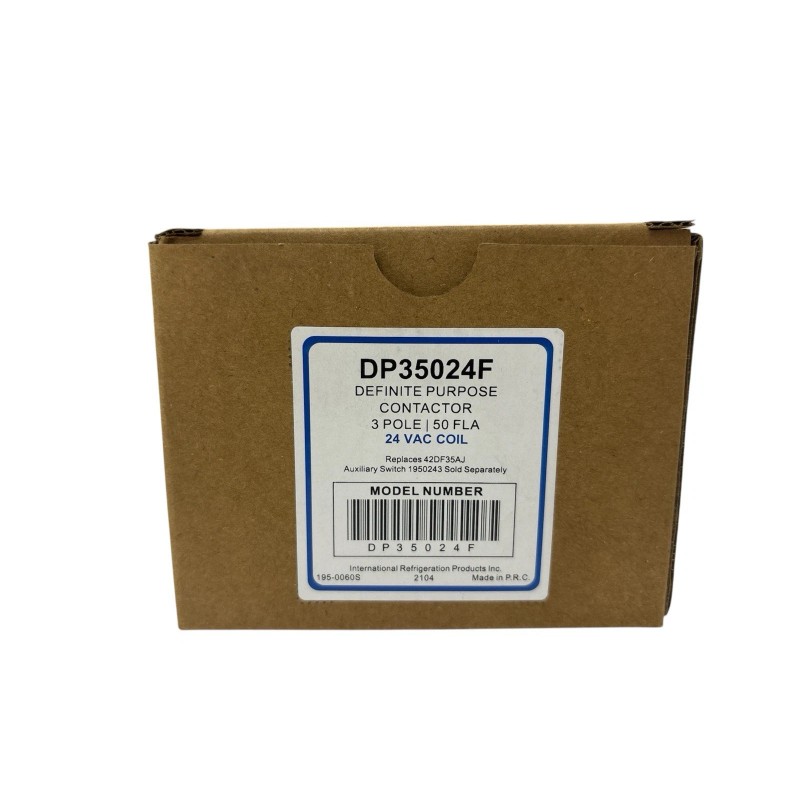 International Refrigeration Products IRP DP35024F Definite Purpose Contractor 3 Pole