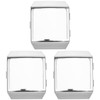 Gatuida 3pcs TPU Watch Cover for Smartwatch Protective Frame Scratch-Resistant