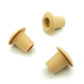 VVO Fasteners- Beige Rubber Tailgate Lining Clips & Boot Lid Lining Grommets for Volkswagen Caddy, Transporter, (Pack of 10)