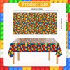 BEISHIDA 2 Pcs Building Blocks Party Tablecloth,Colorful Blocks Bricks Table