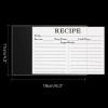 Hvswly 100PCS Recipe Card Protectors4x6 Waterproof Clear 4 x 6