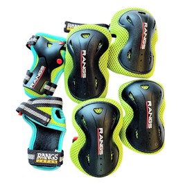 RANGS Japan 6-Piece Protector Set Green Black