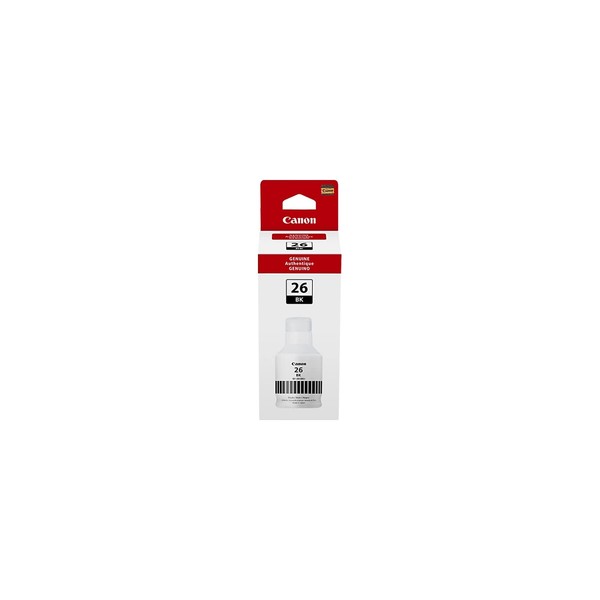 Canon GI-26 Black Ink Bottle, Compatible to GX7020 and GX6020