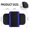 NBTEPEM Bling Car Center Console Cover, Leather Car Arm Rest