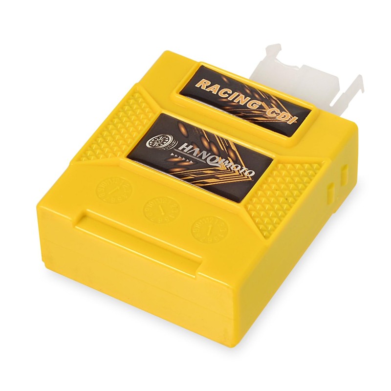 HANQIMOTO CDI Box,6 Pin DC CDI Racing,Digital Adjustable 9 Ignition