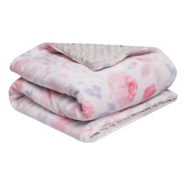 Chiqui Mundo Cobertor Para Bebe Premium Viajero Floral 2 Vistas 80 X 100