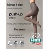 Conte High Waist Control Top Push Up Shaping Sheer Pantyhose