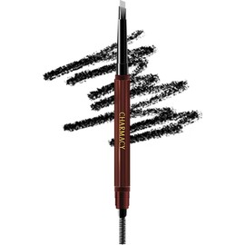 CHARMACY Triangle Eyebrow Pencil - Waterproof, Smudge-Proof, Dual-Ended with Spoolie | Vegan & Hypoallergenic | Precision Define, Fill, Shape for Beginners #02