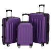 Leavader Luggage Sets 3 Piece with 4 Universal Wheels, Trolley