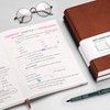 RETTACY Notebook B5 Lined, Thick Diary with 320 Numbered Pages,