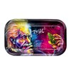 Metal Rolling Tray, T=HC2 Einstein Design by V Syndicate, Medium