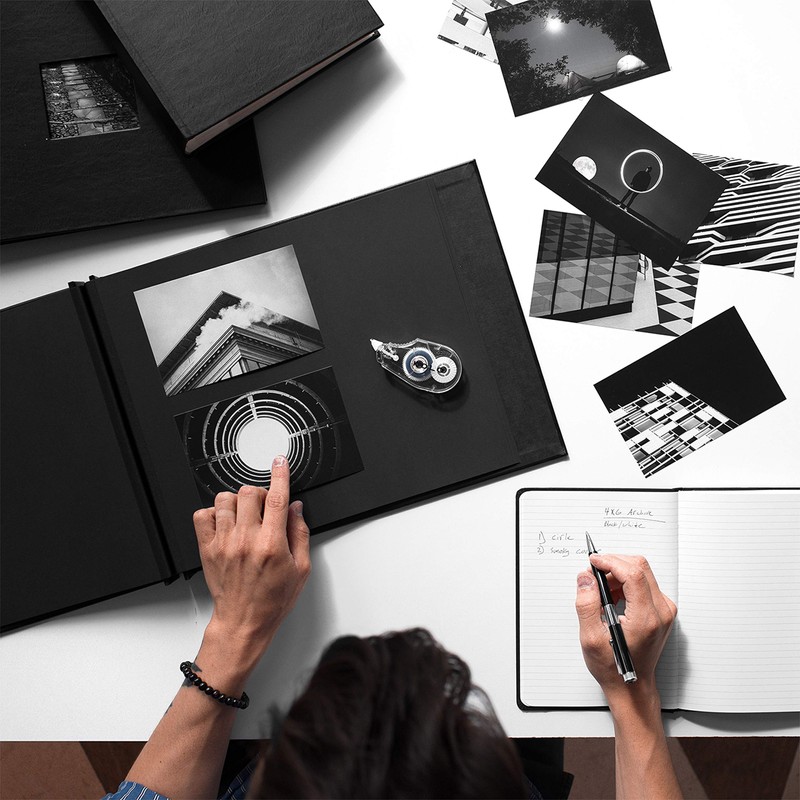 Kolo Refill Pages for Newport 8.5x11 Scrapbook, Black
