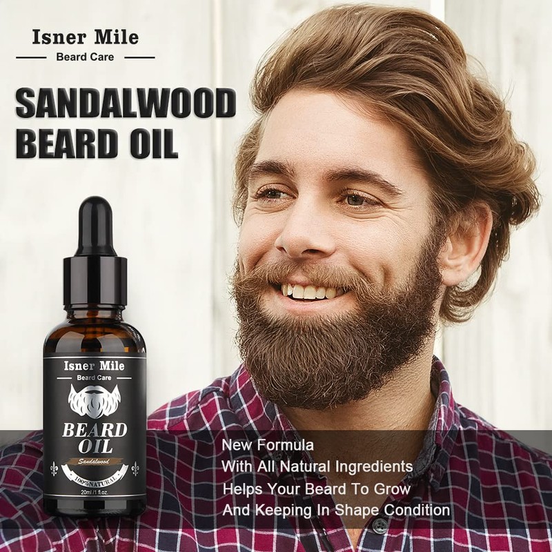 Beard Kit Birthday Gifts for Men Grooming & Care w/