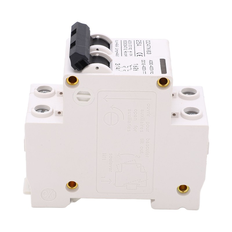 AC DC Miniature Circuit Breaker 2P 25A 400V DIN Rail