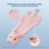 Best Pet Supplies 2-in-1 Stuffless Squeaky Dog Toys with Soft,