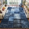 DweIke Washable Area Rugs 4x6 for Living Room, Modern Geometric