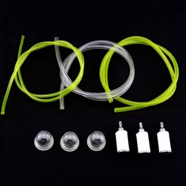 Create Idear 3 x Primer Bulb Pumps 3 x Fuel Filters 3 x Fuel Line Hose Tubes for McCulloch Trim 210 241 250 251 MA1230