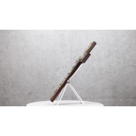 Colorful Turquoise Sunset Lord Hear My Prayer Wall Cross Plaque Figurine 12"H