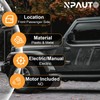 Front Passenger Side Power Window Regulator Without Motor with Panel