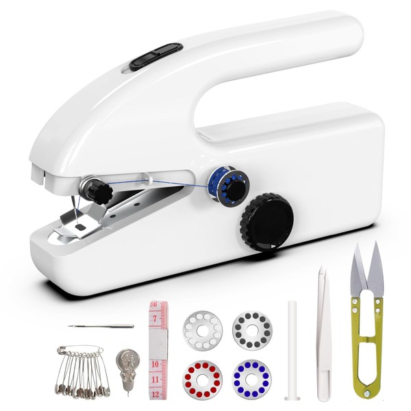 Handheld Sewing Machine,Two dear,Mini sewing machine,Easy to Use and Fast