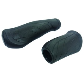 NOGUCHI Bicycle Grip, Antibacterial Ergo Grip, L&H, Black