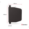 BAUHELD® Surface-Mounted Roller Shutter Belt Winder [Hinged] - Mini Roller