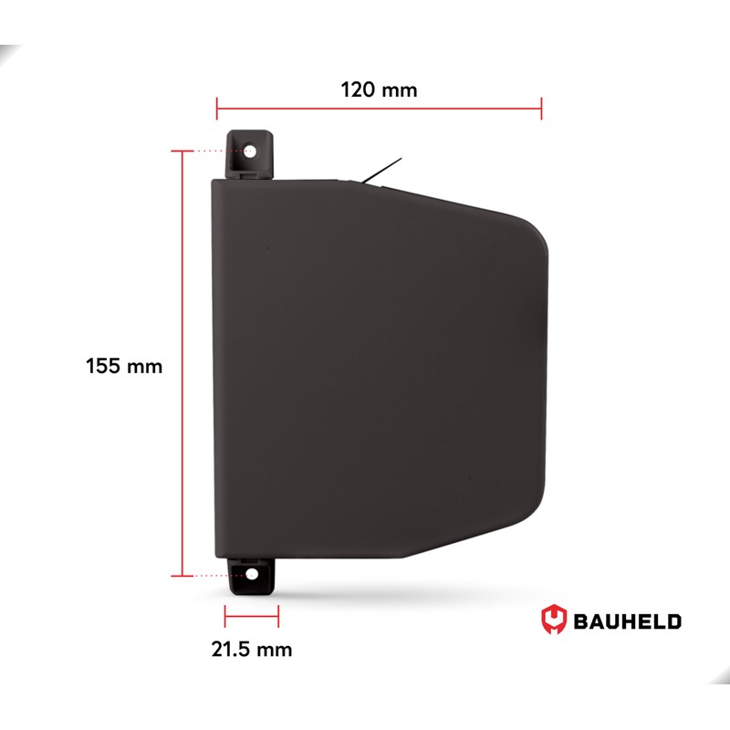 BAUHELD® Surface-Mounted Roller Shutter Belt Winder [Hinged] - Mini Roller
