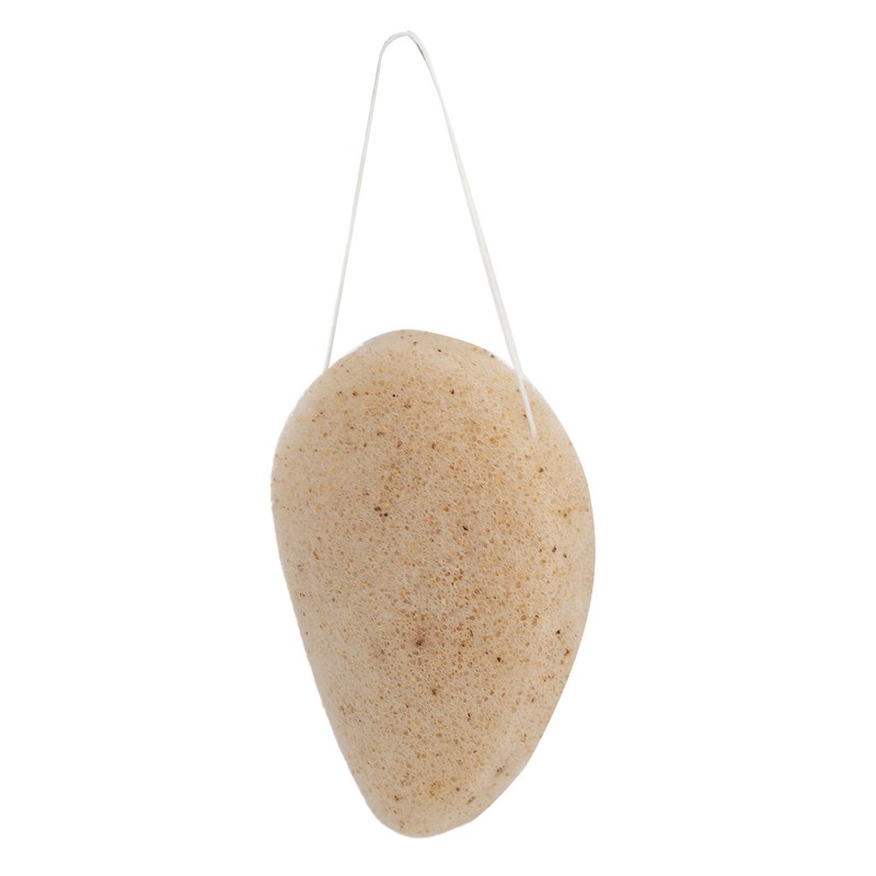 3pcs Walnut Powder Exfoliating Facial Sponge Soft Skin Cleansing Konjac