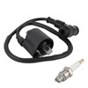 BAOUFF Ignition Coil Spark Plug for PW50,Motorcycle Ignition Coil and