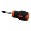 PZ2 x 38mm Pozi Headed Stubby Screwdriver with Magnetic Tip