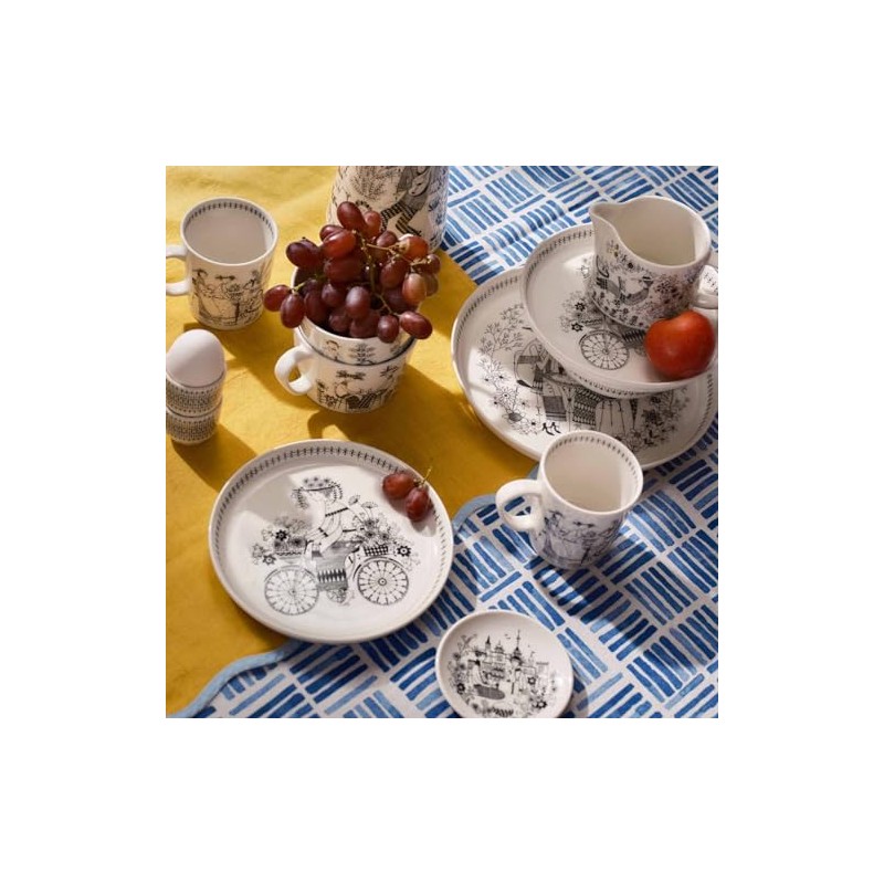 Emilia 1068074 Arabian Tableware, Plate, Plate, 7.5 inches (19 cm)