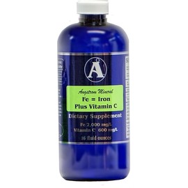 Angstrom Minerals Iron + Vitamin C 16oz. - Angstrom Minerals (1 Pack)