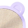 Sisal Cat Scratching Board Cartoon Cute Bear Head Shape Grinding