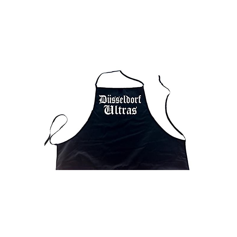 ShirtShop-Saar Düsseldorf Ultras; Cities Apron (Bib Apron – Barbecue, Cooking,