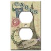 Art Plates - Outlet Cover Decorative Metal Wall Plate -