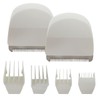 DEARCOOL 2Pack Replacement Clipper Blade w/ 4 Comb Guides for