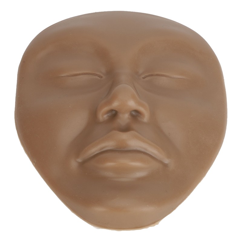 5D Makeup Practice Mannequin Solid Silicone Elastic Soft Microblading Supplies