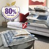 HIBAG Vacuum Storage Bags, 10-Pack Vacuum Seal Bags for Clothing
