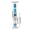 Unxuey Blue 10pcs Set M6 × 65mm Bike Quick Release
