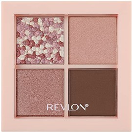 Lebron Dazzle Eyeshadow Quad 004 Rosy Brown Color Image: Rose Brown Developed in Japan Eyeshadow 0.1 oz (3.0 g)