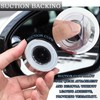 JONMON Suction Cup Blind Spot Mirrors, 2 Inch Small Round