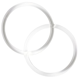 Musumi 90157-003 Bath Bag, Make Strawberry Ring, Clear