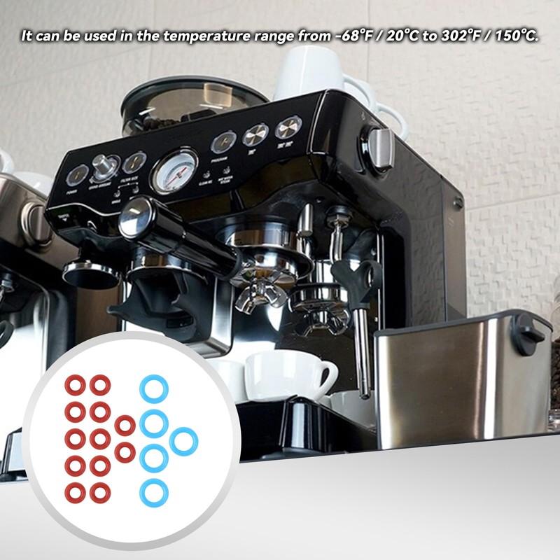 RDEXP 17Pcs Coffee Machines O-Rings Seal Kit Replacement for Breville