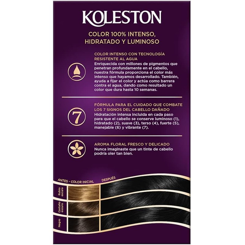 Koleston Tinte Permanente 10 Negro Infinito