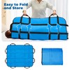 Nylon Positioning Bed Pad with Reinforced 8 Handles, 40" x