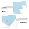 BIUDECO Ice Bag for Cooler 2pcs Reusable Ice Packs Freezer