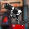 2 Sets Of Black Microphone Holders, Adjustable Microphone Stand, Microphone