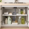Adjustable Under Sink Storage Rack for Kitchen & Bathroom –